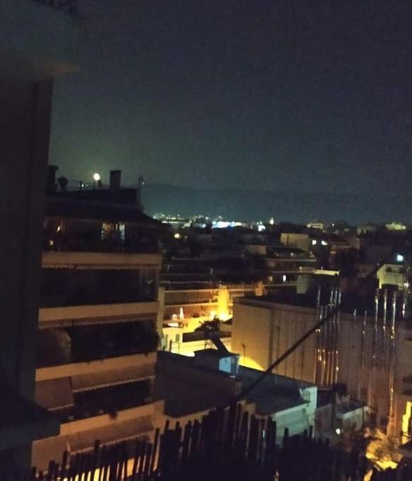 Spacious Private Rooftop Studio, Mountain And Sea View Athens Exterior photo